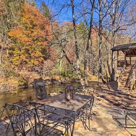 Villa Creekside Retreat With Deck, 18 Miles To Wolf Ridge Weaverville Exterior foto